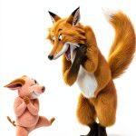Fox and Wolf Preschool Storybook Ages 3-6 by G.P. Putnam's Edition-0