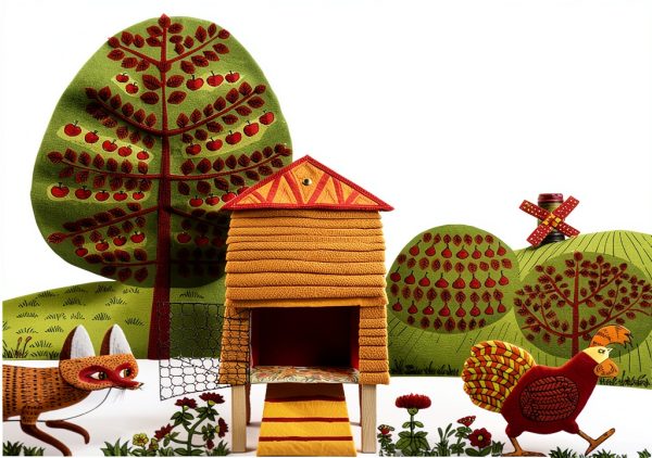Simon & Schuster Fox & Wolf Book – Guided View Preschool Story-0