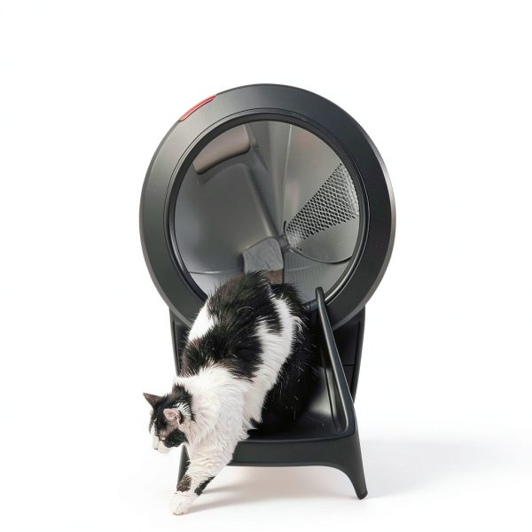 Litter-Robot 4 Ramp by Whisker - Fit, Non-Slip Feet, Black-1