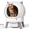 Self Cleaning Litter Box ZHMZ Robot for Multiple Cats with Dual Safety-0