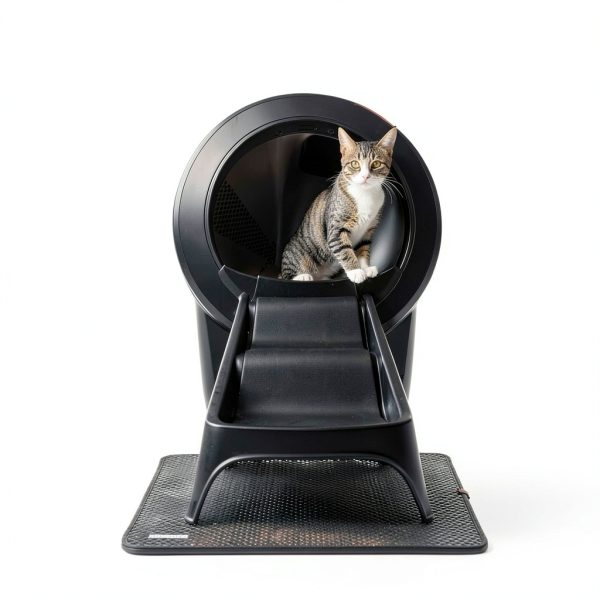 Litter-Robot 4 Ramp by Whisker - Fit, Non-Slip Feet, Black-4