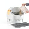 Self Cleaning Cat Litter Box Thereye Open-Top 10L Waste Bin-5