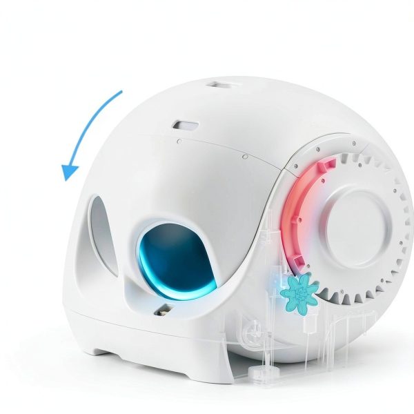 Self Cleaning Litter Box CATLINK with AI Health Monitor, 70L Capacity-1