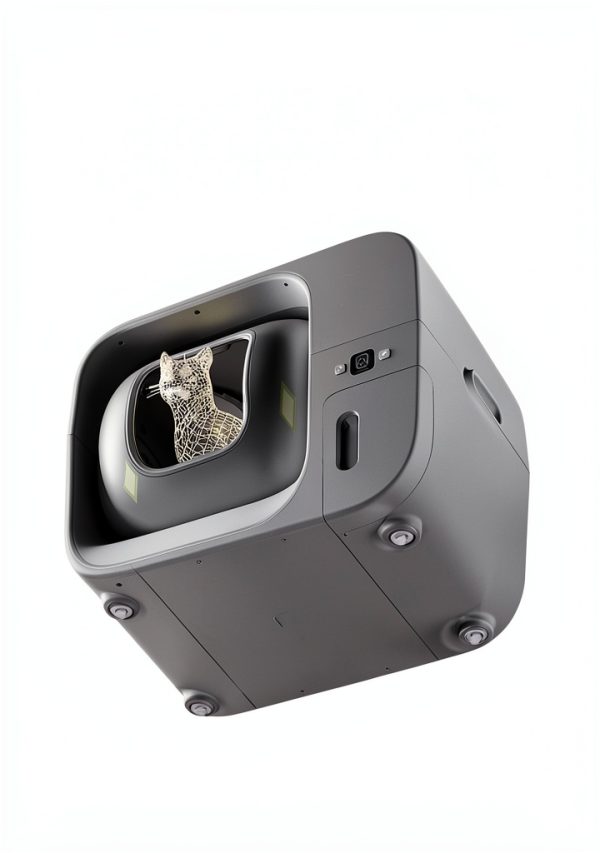 Furbulous True Odor-Free Self Cleaning and Packing Litter Box, Automatic Cat Litter Box with Self-Pack and Refill System, APP Control, Extra Large Space for 3.3-22 lbs Cats, Upgraded Version-2