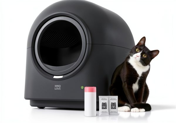 L1 Self-Cleaning Litter Box ABRCT Robot with Deodorizer for Cats-0