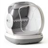 Meowant Self Cleaning Cat Litter Box - Open-Top Automatic Litter Box with APP, 0 Risk of Stuck Cats, Safer Automatic Litter Boxs, Low Entrance for Multiple Cats-2