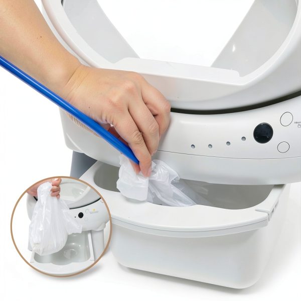 Self Cleaning Litter Box ZHMZ Robot for Multiple Cats with Dual Safety-4
