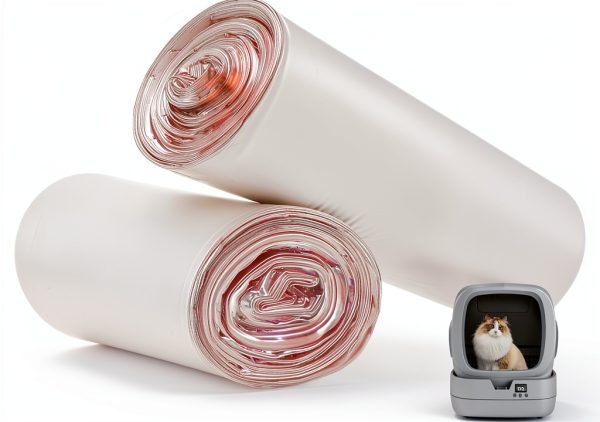 Mintakawa Automatic Cat Litter Box Drawer Liners 20 per Roll 2 Rolls-0