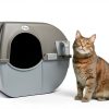 Omega Paw NRA15 Self Cleaning Litter Box Regular Size,Grey-7