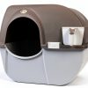Omega Paw NRA15 Self Cleaning Litter Box Regular Size,Grey-0