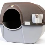 Omega Paw NRA15 Self Cleaning Litter Box Regular Size,Grey-0