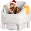 Self Cleaning Cat Litter Box Thereye Open-Top 10L Waste Bin-0