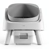 Self Cleaning Cat Litter Box PetPivot Open Top Grey AS12-5
