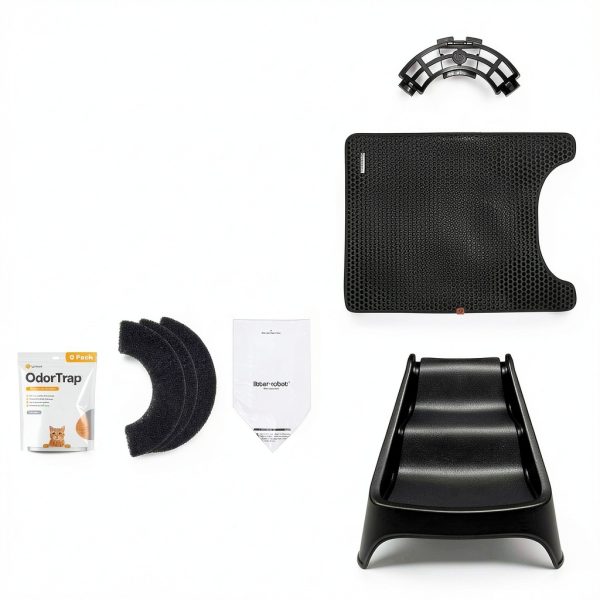 Litter-Robot 4 Ramp by Whisker - Fit, Non-Slip Feet, Black-5