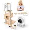 Hands Free Automatic Cat Litter Box Greesum Large with App Control-2