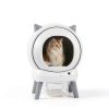 Self Cleaning Litter Box ZHMZ Robot for Multiple Cats with Dual Safety-1