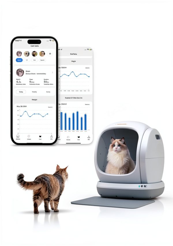 Meowant Self Cleaning Litter Box 75L Extra Large with APP Control-1