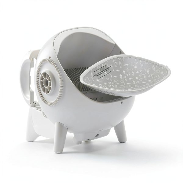 Self Cleaning Cat Litter Box teweoa Open‑Top Design for Multiple Cats-5
