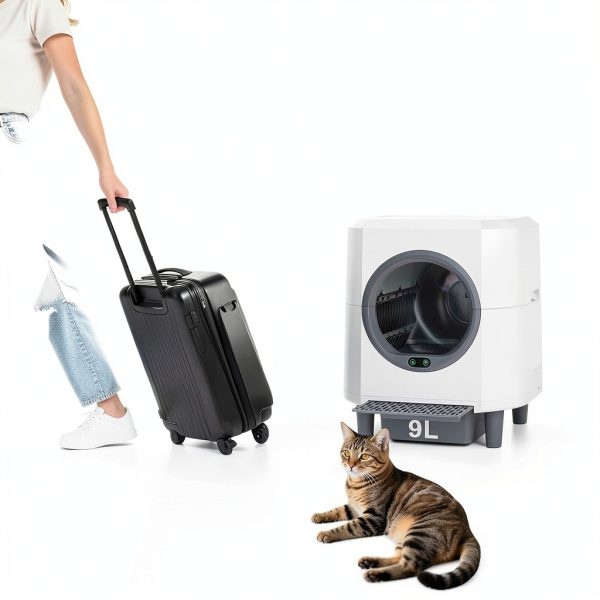 Automatic Litter Box Ellenpent 90L SelfClean App-5
