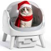 Self Cleaning Cat Litter Box teweoa Open‑Top Design for Multiple Cats-0
