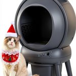 Automatic Litter Box vivirata Self-Cleaning App Control Gray 4073D-0